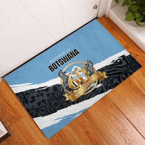 Botswana 2026 Rubber Doormat 60th Anniversary