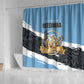 Botswana 2026 Shower Curtain 60th Anniversary