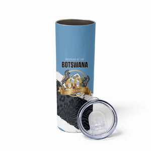 Personalized Botswana 2026 Skinny Tumbler 60th Anniversary