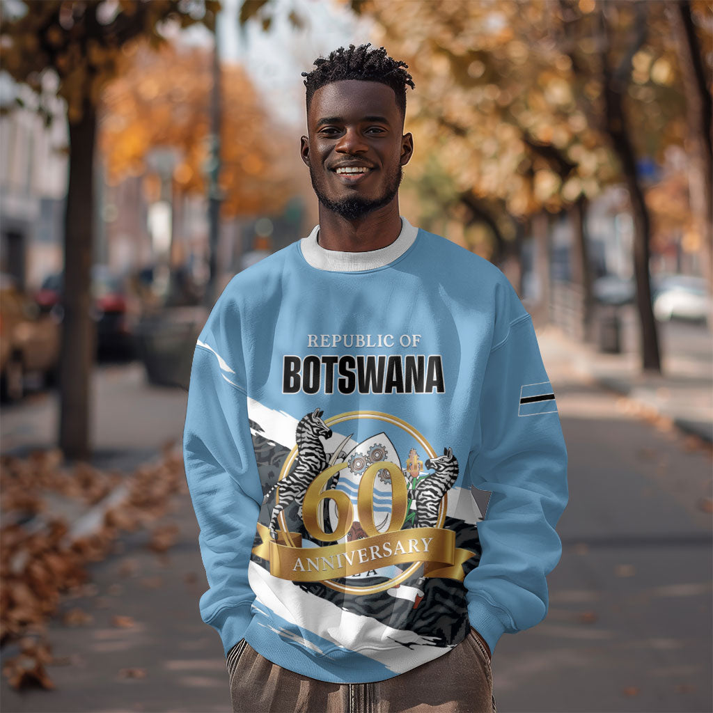 Personalized Botswana 2026 Sweatshirt 60th Anniversary