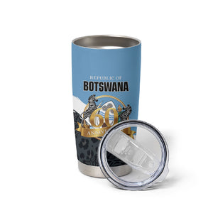 Personalized Botswana 2026 Tumbler Cup 60th Anniversary