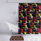 Haiti Map Camouflage Colorful Bathroom Set - African Pride