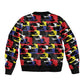 Haiti Map Camouflage Colorful Bomber Jacket - African Pride