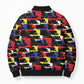 Haiti Map Camouflage Colorful Bomber Puffer Jacket - African Pride