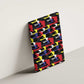 Haiti Map Camouflage Colorful Canvas Wall Art - African Pride