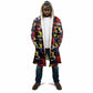 Haiti Map Camouflage Colorful Cloak - African Pride