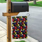 Haiti Map Camouflage Colorful Garden Flag - African Pride
