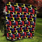 Haiti Map Camouflage Colorful Quilt - African Pride