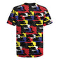 Haiti Map Camouflage Colorful Rugby Jersey - African Pride