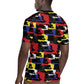 Haiti Map Camouflage Colorful Rugby Jersey - African Pride