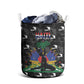 Haiti Map Camouflage Laundry Basket Unique Style - African Pride