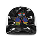 Haiti Map Camouflage Baseball Net Cap Unique Style - African Pride