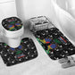 Haiti Map Camouflage Bathroom Set Unique Style - African Pride