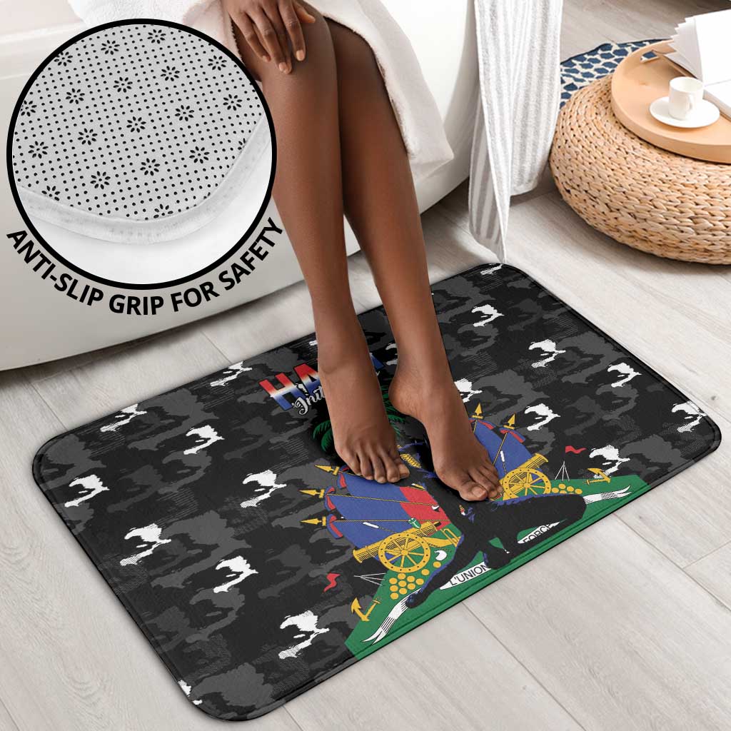 Haiti Map Camouflage Bathroom Set Unique Style - African Pride
