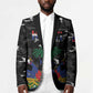 Personalized Haiti Map Camouflage Blazer Unique Style - African Pride