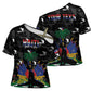 Personalized Haiti Map Camouflage Cross Shoulder Shirt Unique Style - African Pride