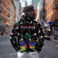 Personalized Haiti Map Camouflage Hoodie Unique Style - African Pride