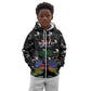 Personalized Haiti Map Camouflage Kid Hoodie Unique Style - African Pride