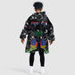 Personalized Haiti Map Camouflage Kid Wearable Blanket Hoodie Unique Style - African Pride