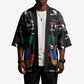 Personalized Haiti Map Camouflage Kimono Unique Style - African Pride