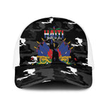 Haiti Map Camouflage Mesh Trucker Cap Unique Style - African Pride