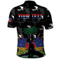 Personalized Haiti Map Camouflage Polo Shirt Unique Style - African Pride