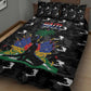 Haiti Map Camouflage Quilt Bed Set Unique Style - African Pride
