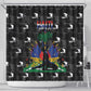 Haiti Map Camouflage Shower Curtain Unique Style - African Pride