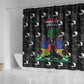Haiti Map Camouflage Shower Curtain Unique Style - African Pride