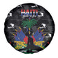 Haiti Map Camouflage Spare Tire Cover Unique Style - African Pride