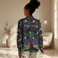 Personalized Haiti Map Camouflage Women Casual Shirt Unique Style - African Pride