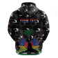 Personalized Haiti Map Camouflage Zip Hoodie Unique Style - African Pride