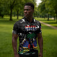 Personalized Haiti Map Camouflage Zipper Polo Shirt Unique Style - African Pride