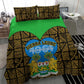 Sierra Leone Independence Day 2024 Bedding Set Happy 63rd Anniversary African Pattern