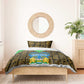 Sierra Leone Independence Day 2024 Bedding Set Happy 63rd Anniversary African Pattern