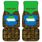 Sierra Leone Independence Day 2024 Car Mats Happy 63rd Anniversary African Pattern