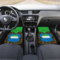 Sierra Leone Independence Day 2024 Car Mats Happy 63rd Anniversary African Pattern