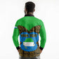 Sierra Leone Independence Day 2024 Long Sleeve Polo Shirt Happy 63rd Anniversary African Pattern