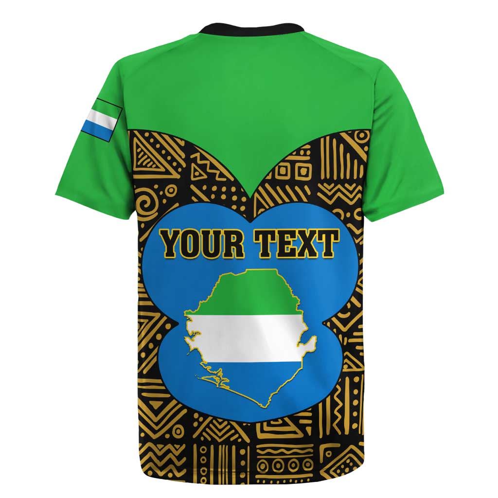 Sierra Leone Independence Day 2024 Rugby Jersey Happy 63rd Anniversary African Pattern