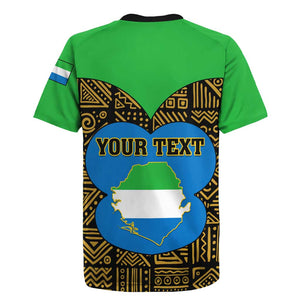 Sierra Leone Independence Day 2024 Rugby Jersey Happy 63rd Anniversary African Pattern
