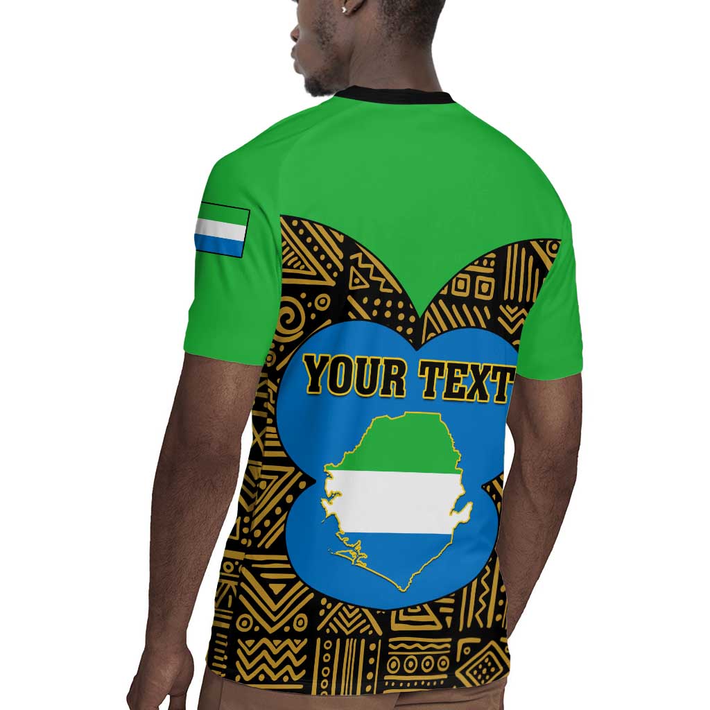 Sierra Leone Independence Day 2024 Rugby Jersey Happy 63rd Anniversary African Pattern