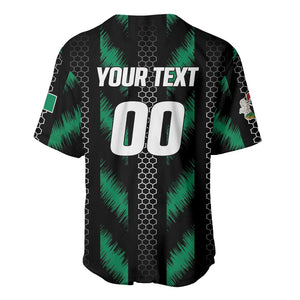 Custom Football Nigeria Baseball Jersey Soar Super Eagles