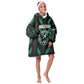Custom Football Nigeria Kid Wearable Blanket Hoodie Soar Super Eagles