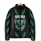 Custom Football Nigeria Padded Jacket Soar Super Eagles