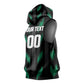 Custom Football Nigeria Sleeveless Hoodie Soar Super Eagles
