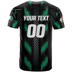 Custom Football Nigeria T shirt Soar Super Eagles