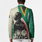 Personalized Nelson Mandela Day Blazer South Africa Vintage Stylized
