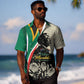 Personalized Nelson Mandela Day Hawaiian Shirt South Africa Vintage Stylized LT01