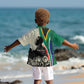 Personalized Nelson Mandela Day Kid Hawaiian Shirt South Africa Vintage Stylized