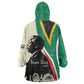 Personalized Nelson Mandela Day Kid Wearable Blanket Hoodie South Africa Vintage Stylized